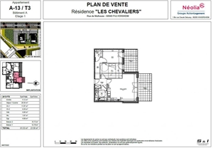 t3 à la vente -   68840  PULVERSHEIM, surface 62 m2 vente t3 - UBI428369261